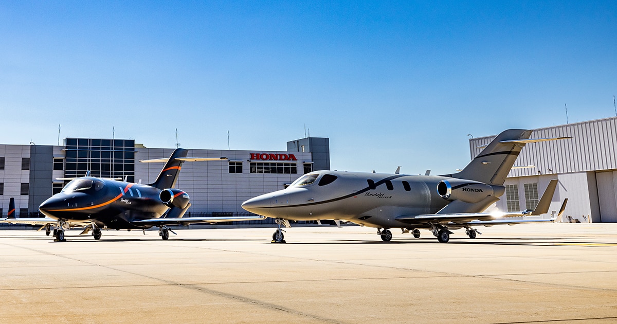 ♥ HondaJet Elite Ⅱ ♥ Six aircraft HondaJet Elite II Named “Coolest Thing Made in North Carolina”